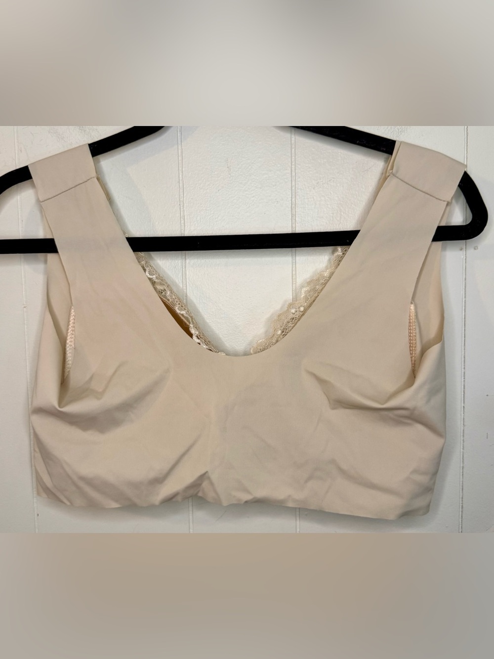 Lace Front-Closure Bralette in Nude XXL - Picture 4 of 6